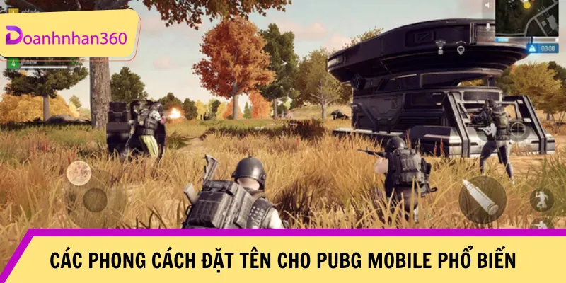 4 Cach Dat Ten Cho Pubg Mobile An Tuong