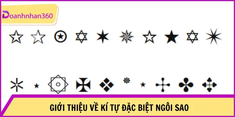 Gioi Thieu Ki Tu Dac Biet Ngoi Sao