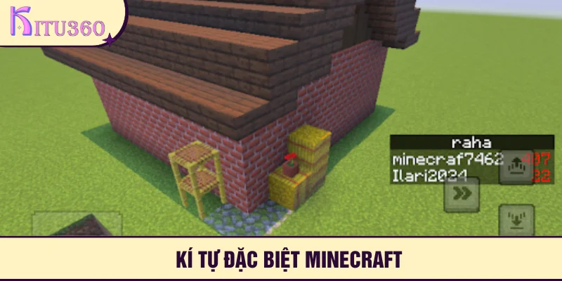 Ki Tu Dac Biet Minecraft