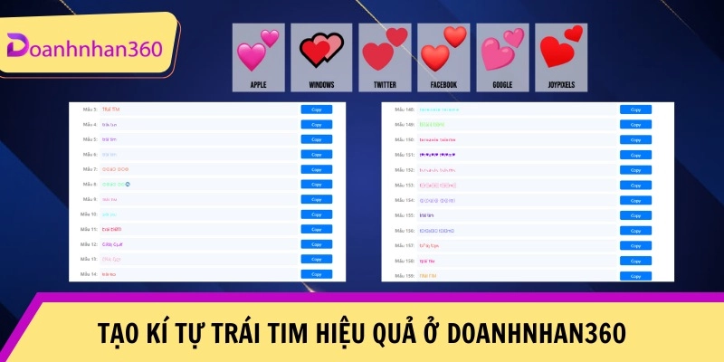 Tao Ki Tu Nhanh Chong O Website