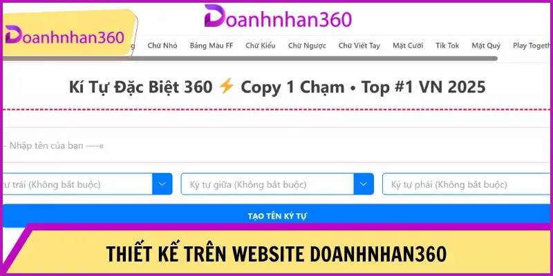 Thiet Ke Ki Tu Dac Biet Vuong Mien