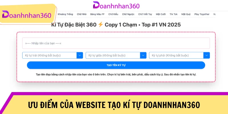 Uu Diem Khi Su Dung Web Doanhnhan360