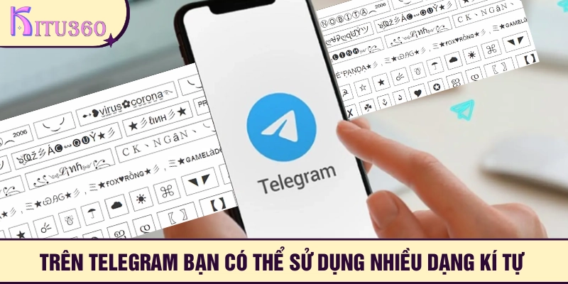Có thể tạo rất nhiều nội dung đặc biệt trên Telegram