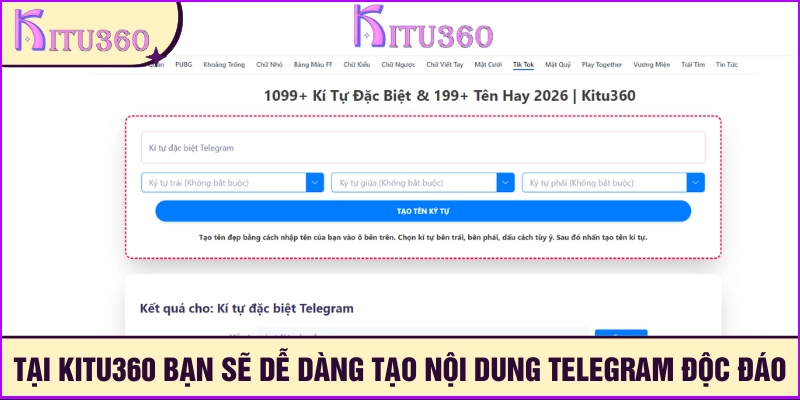 Với Kitu360 bạn sẽ dễ dàng tạo nội dung độc đáo